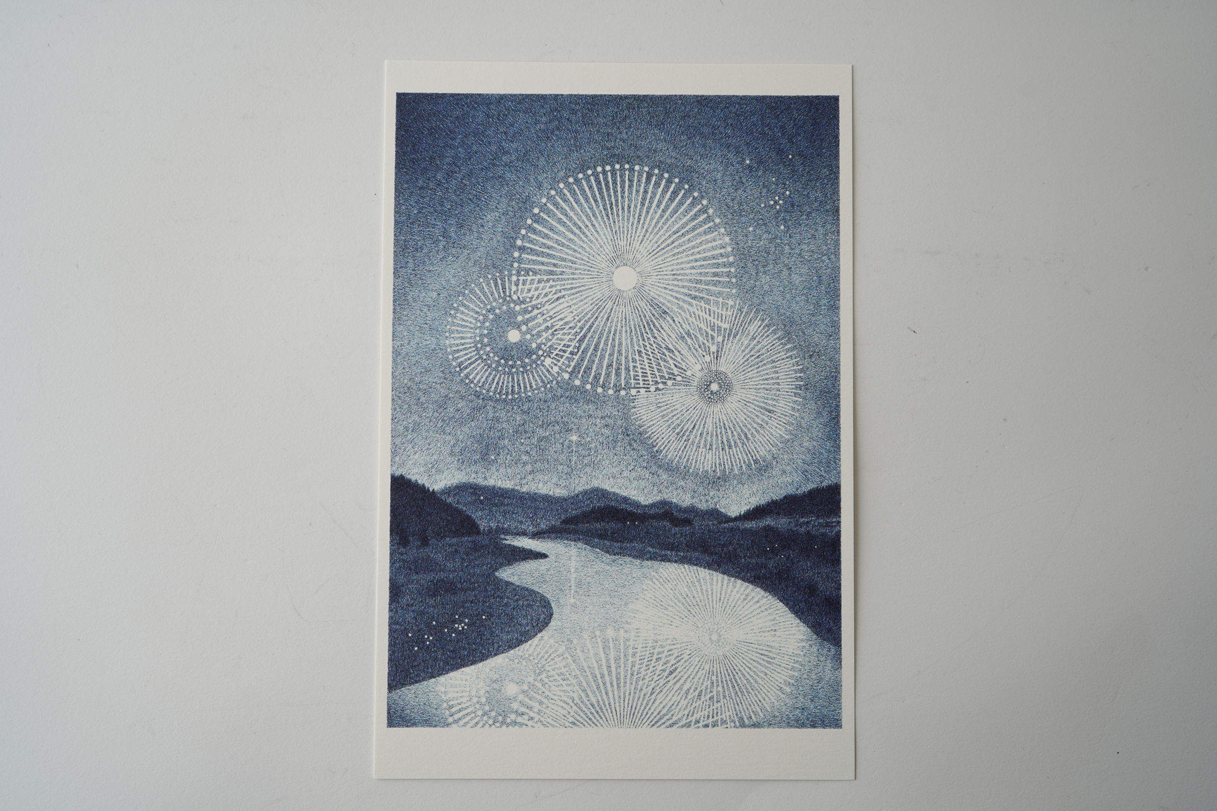 【しゅんしゅん】光の花 Post card(SN-58)