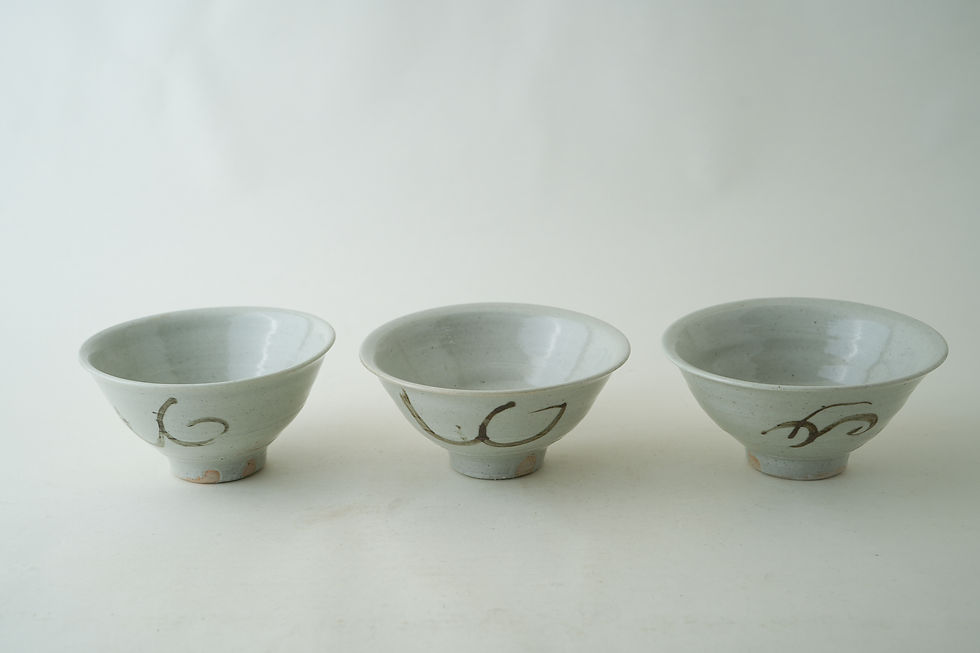 【清水善行】堅手鉄砂碗 SZ3-H-11D/E/F