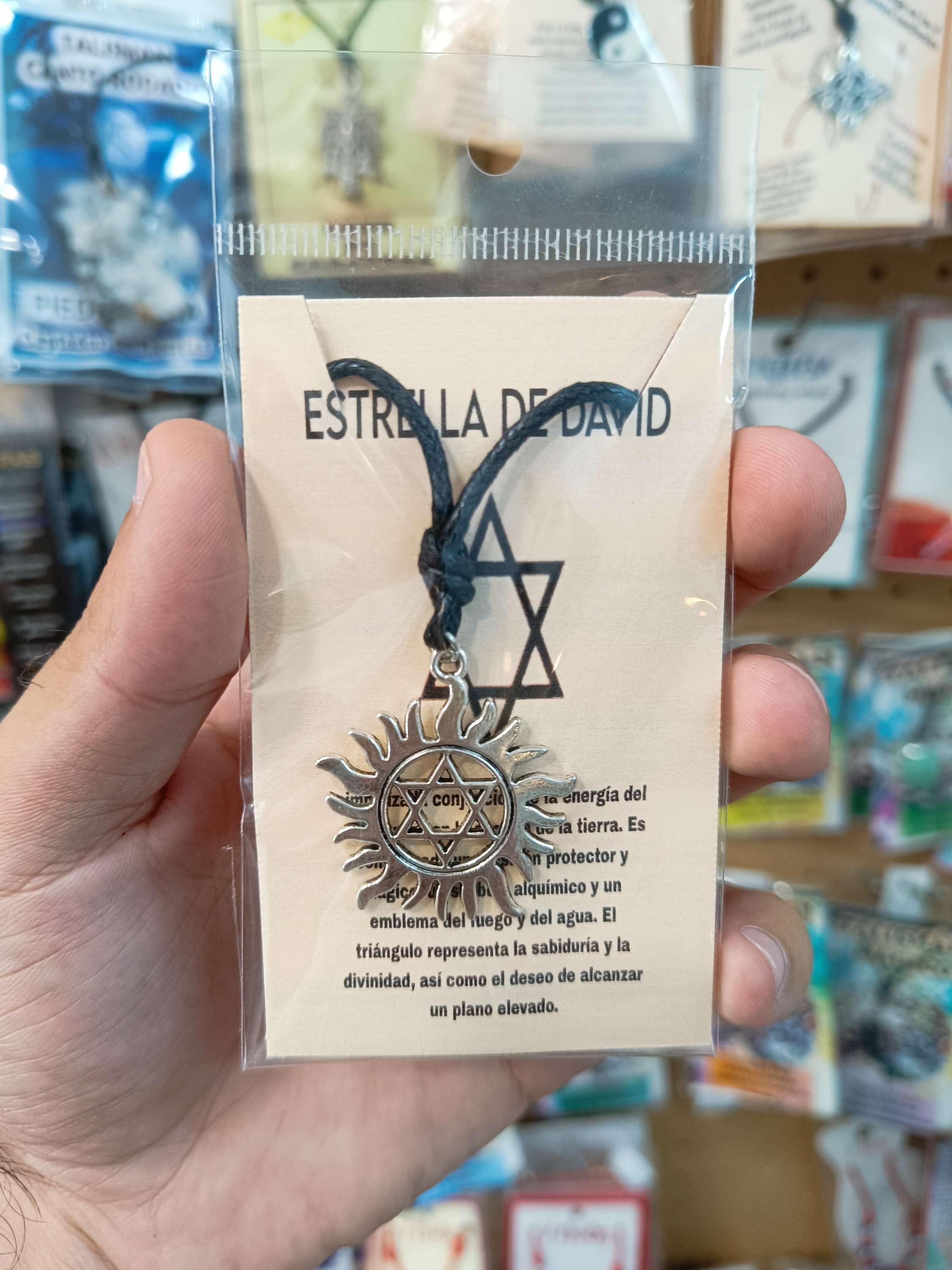 AMULETO ESTRELLA DE DAVID 