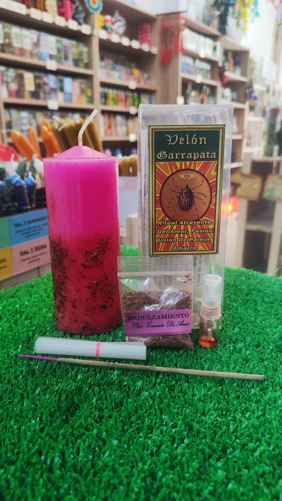 VELÓN HERBÓREO GARRAPATA