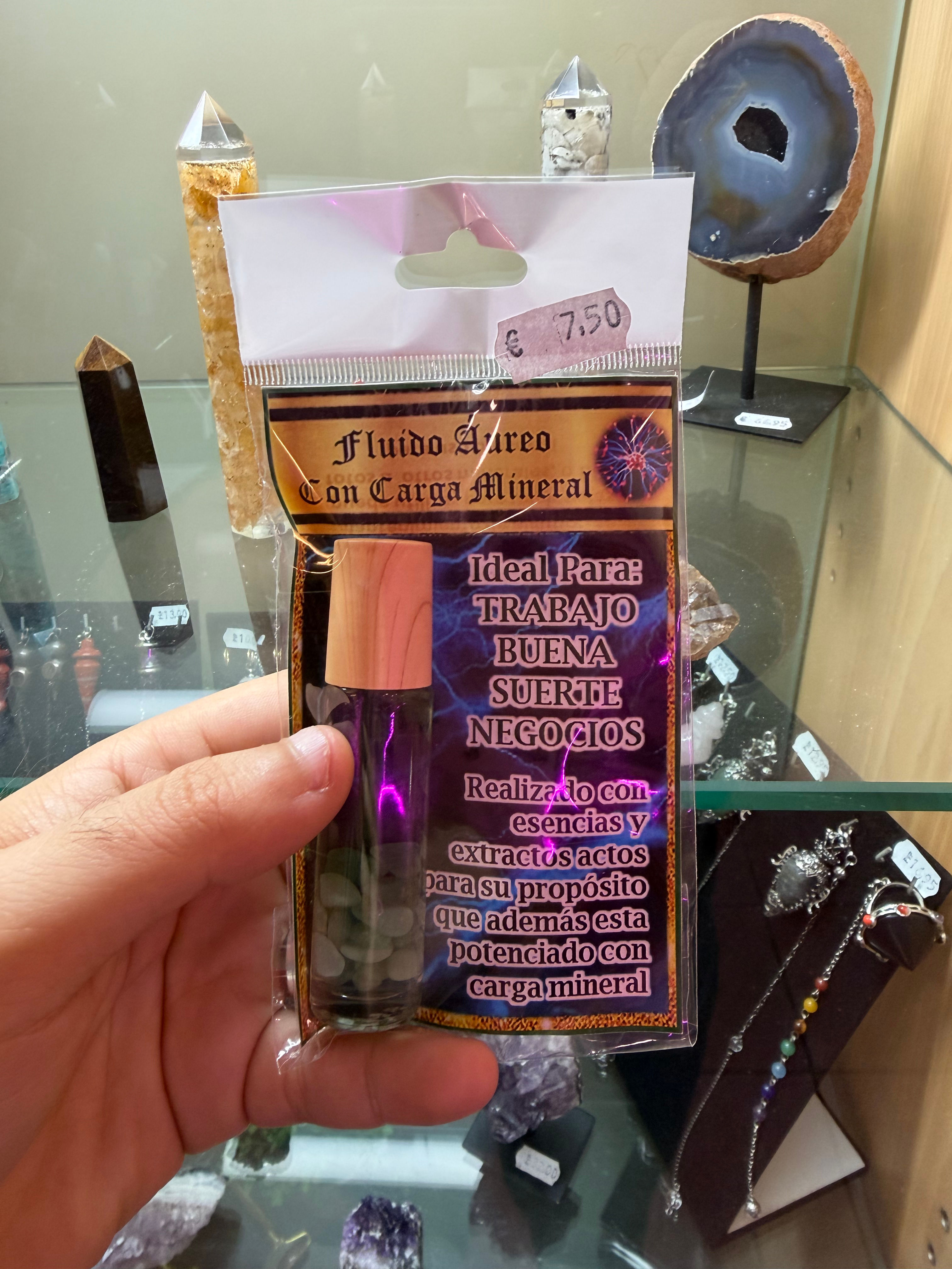 FLUIDO CON CARGA MINERAL TRABAJO Y NEGOCIOS