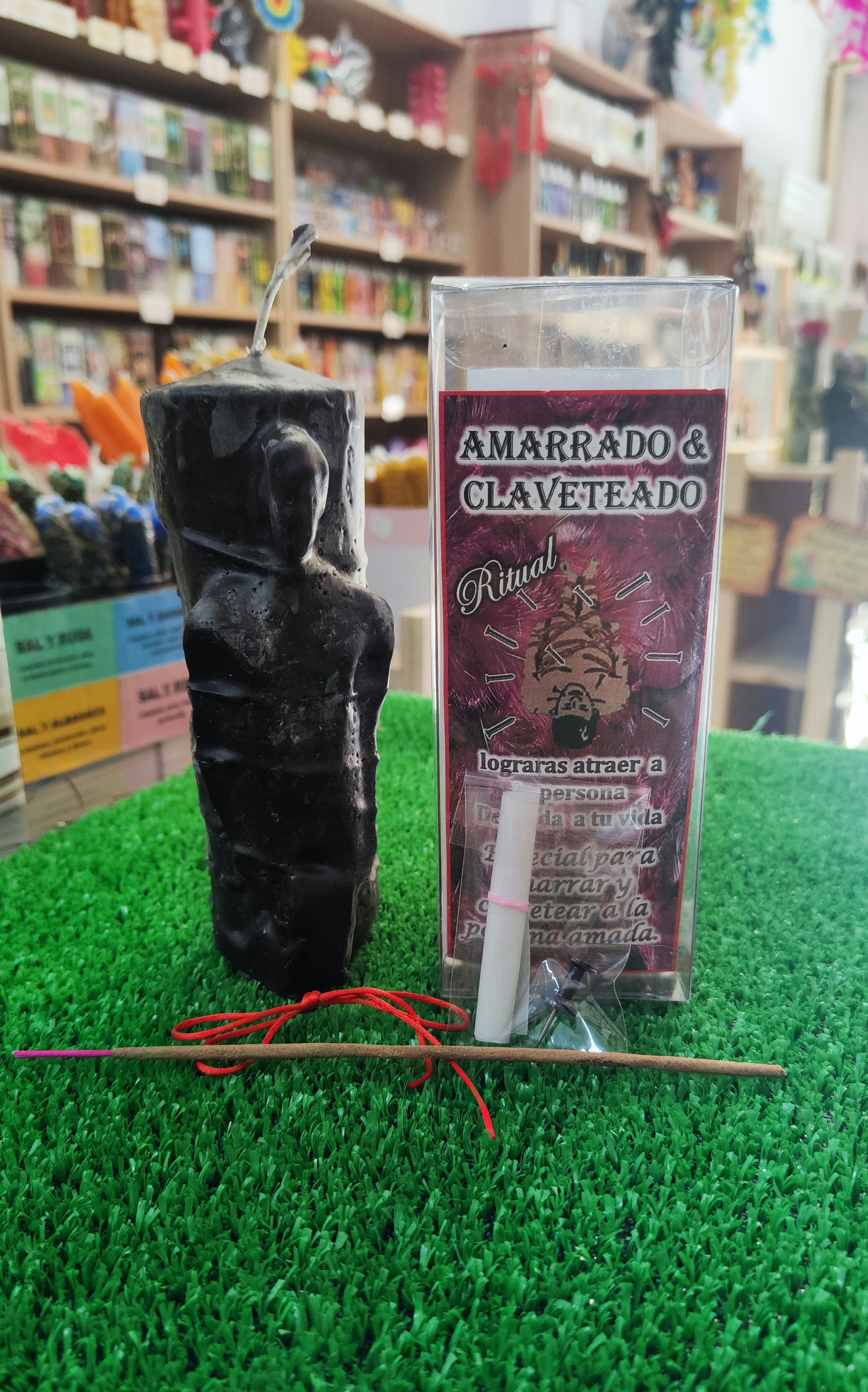 RITUAL AMARRADO Y CLAVETEADO