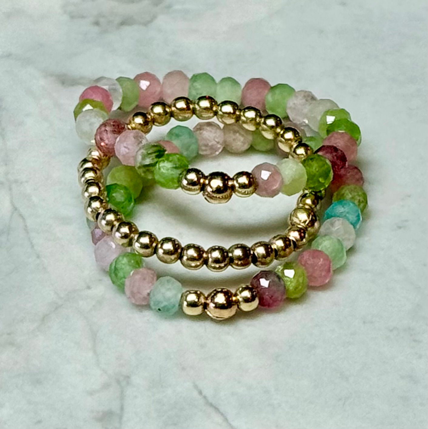 Tourmaline - Stretch Ring Collection