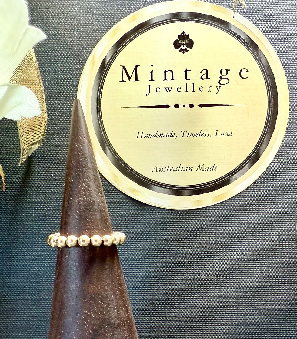 Thumbnail: Classic Metallic Stretch Ring