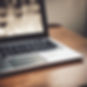 A laptop on a desk