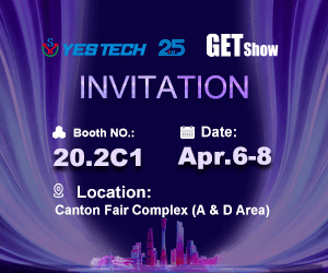 AVL YES TECH welcomes you to visit Booth 20.2C1 at Get Show 2026.gif