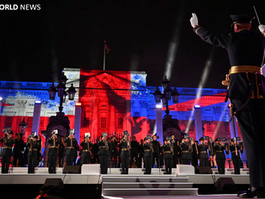Cameo illuminates the Queen's 70th anniversary at Buckingham Palace