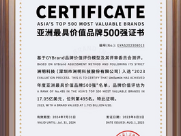 Unilumin listed in Top 500 Most Valuable Brands in Asia
