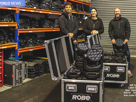 Robe LEDBeam 350s are a sound investment for Audio Engineering