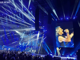 Ayrton Domino Profile fixtures chosen by Jo Campana for Ligabue’s sell‐out tour