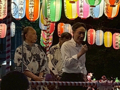 銀座一丁目東町会・新富町会 納涼盆踊り大会