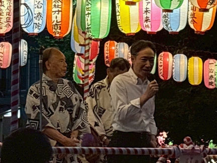 銀座一丁目東町会・新富町会 納涼盆踊り大会