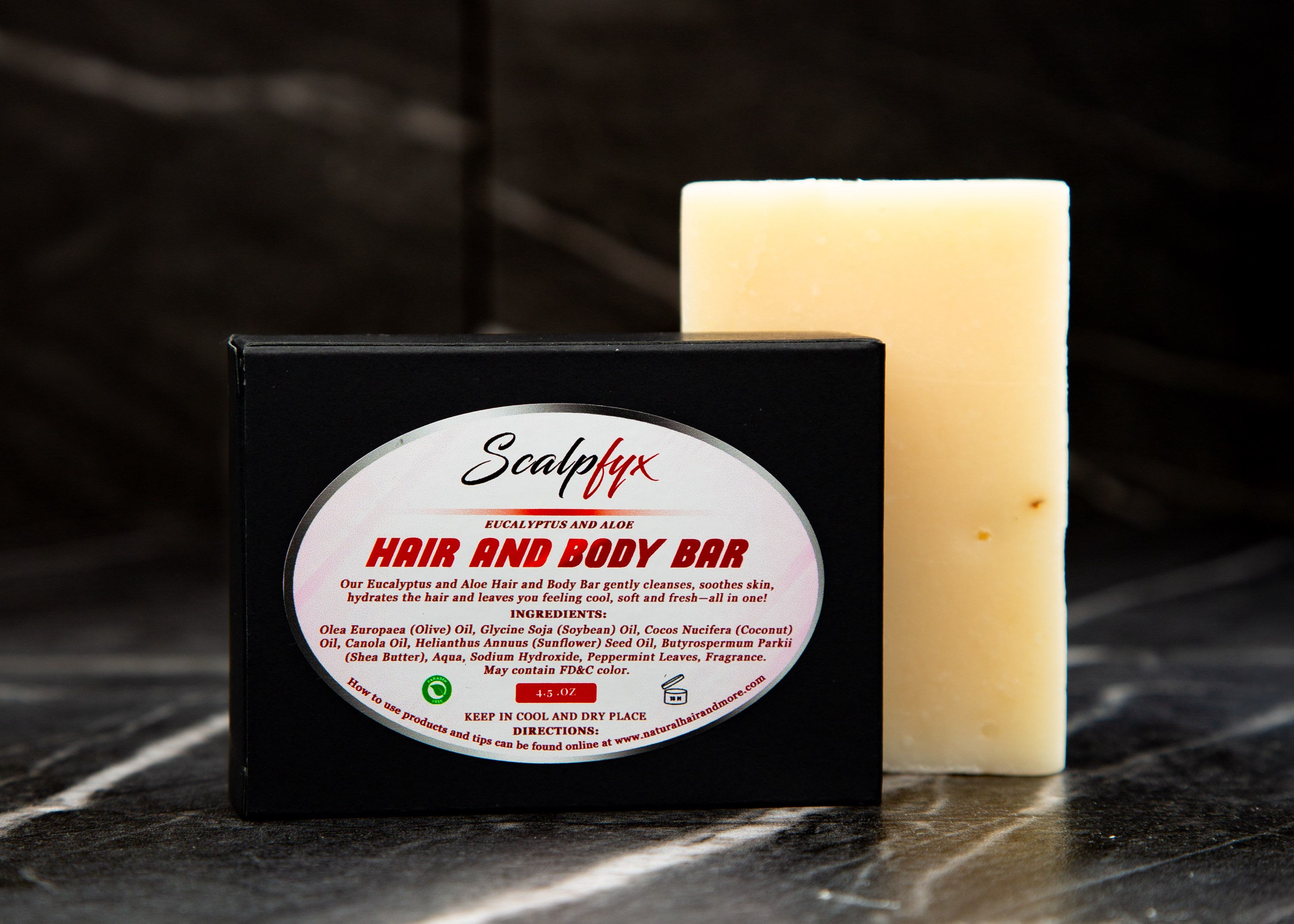 Eucalyptus and Aloe Hair and Body Bar (4.5 oz)