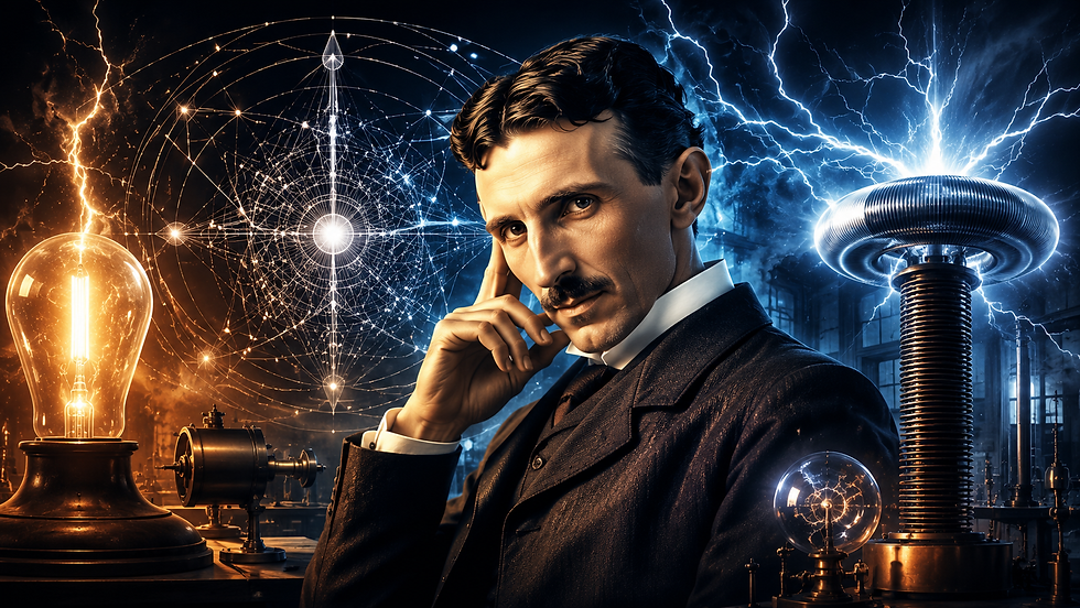 Nikola Tesla et la résonance numérique : l'analyse d'un génie hors norme