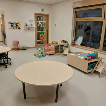 Locaux de la micro-crèche. de Mignovillard Mademoiselle Coccinelle