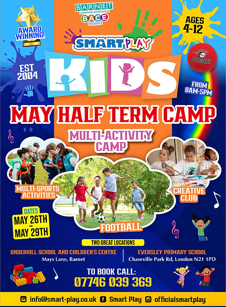 Smart Play Holiday Camp — Eversley School