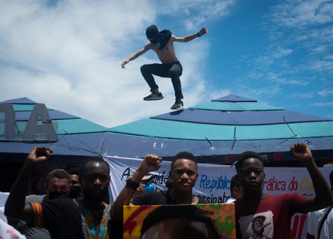 FOTOS: Manifestação por Justiça no caso Moïse Kabagambe na Barra, Rio de Janeiro (Crédito Fabio Teixeira)