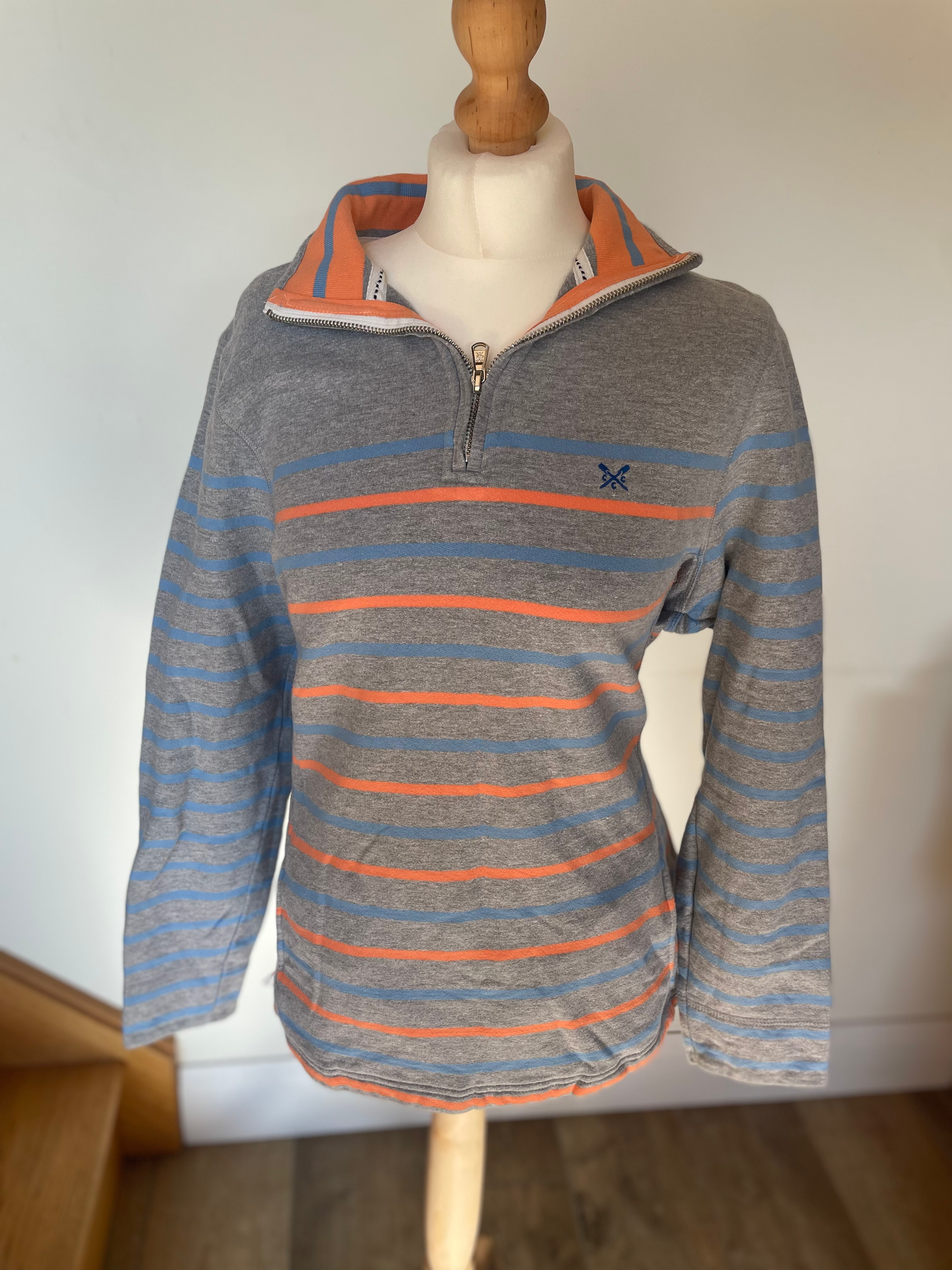 Crew clothing quarter zip (UK16) 