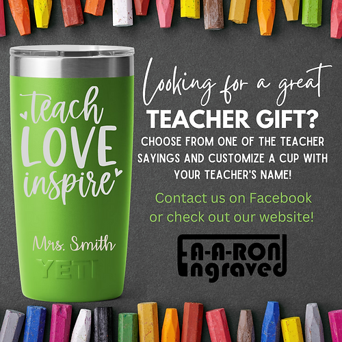 Teacher Tumbler 10oz YETI