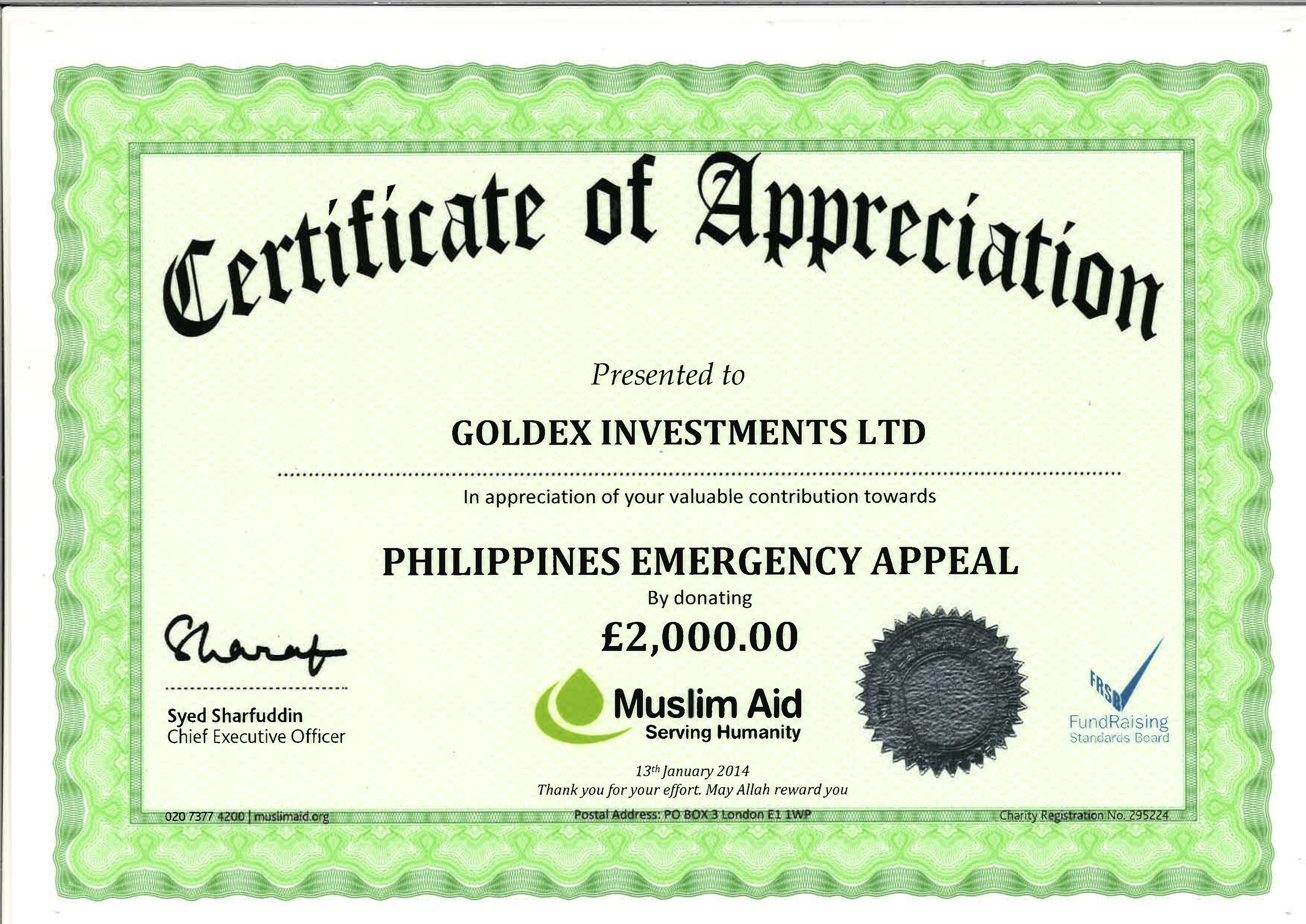 Philippines Emergency Appeal