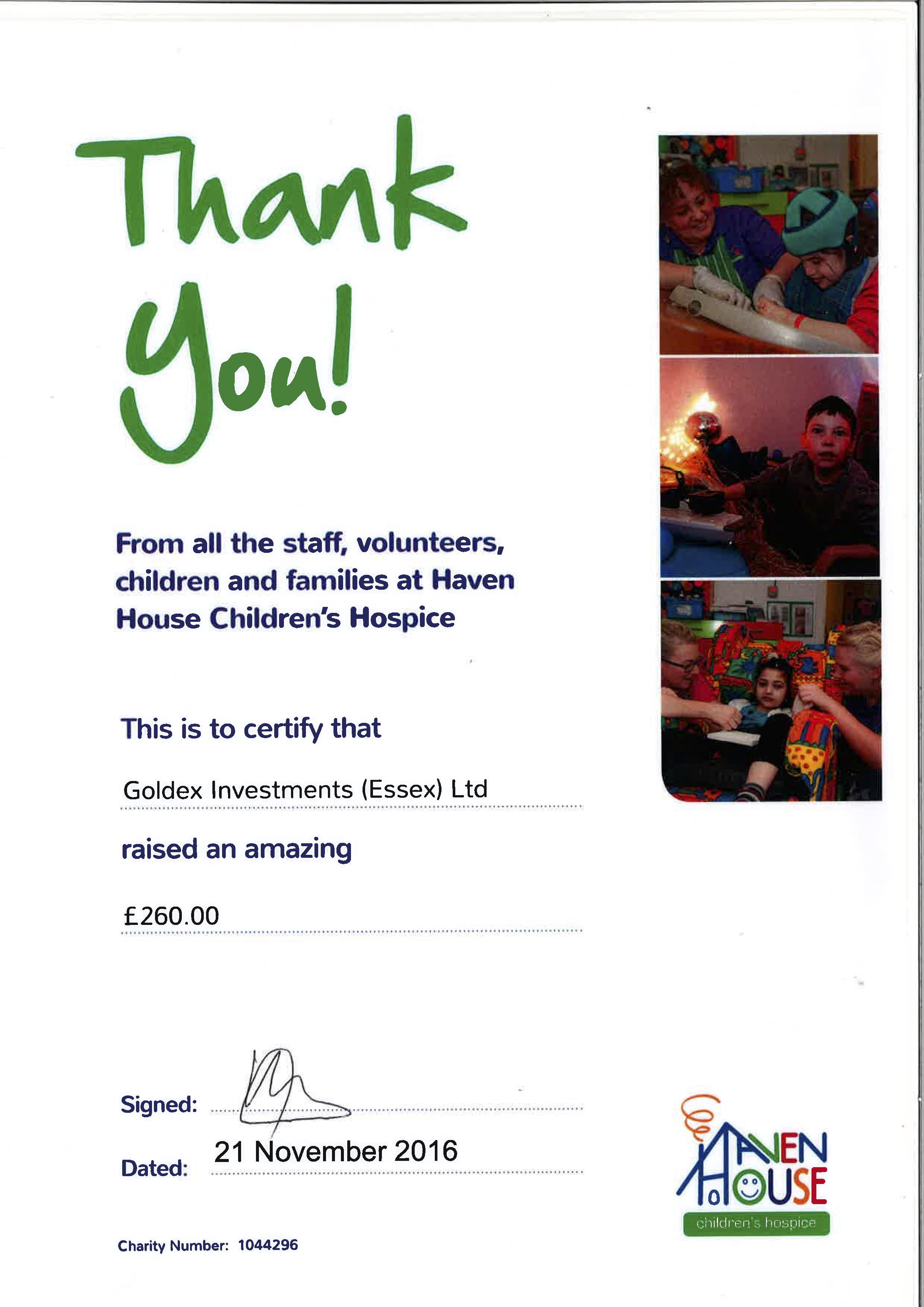 Haven'ss House Children's Hospice