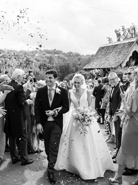 romantic church wedding sussex