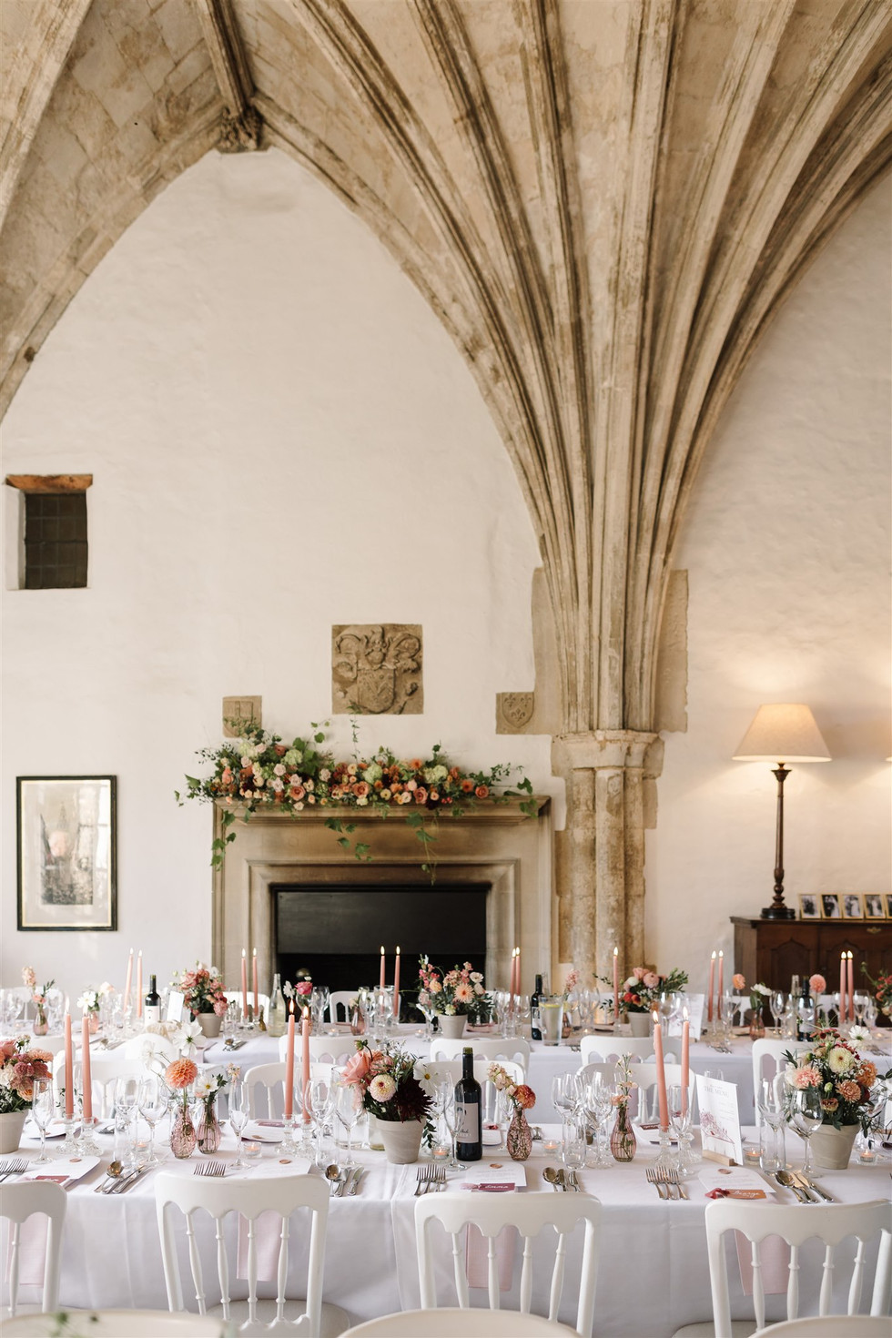 Autumn wedding Butley Priory