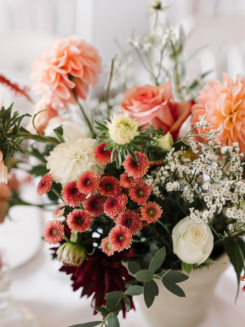 Autumn wedding Butley Priory