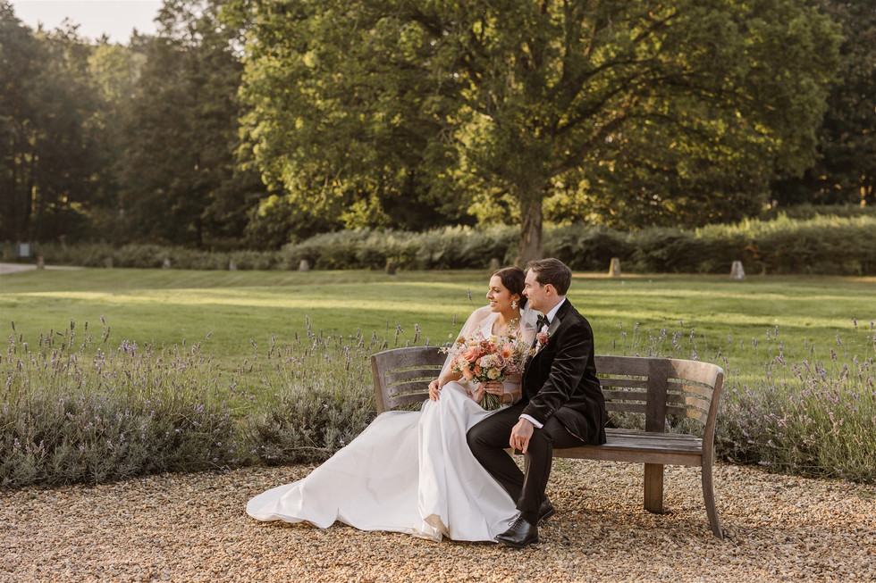 couple portrait at butley priory