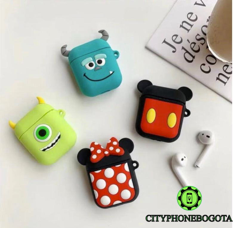 Silicona Diseños Airpods I y II generacion