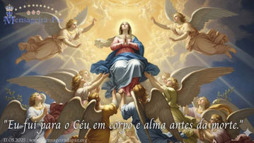 Nossa Senhora Imaculada Conceição - Corpo e alma no Céu