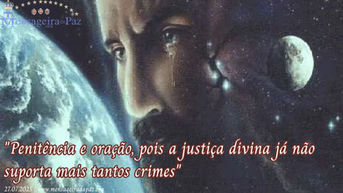Nosso Senhor triste pelos pecados do mundo