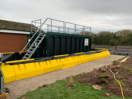 Containment of 25% Caustic Tank at Congleton Waste Water Treatment Plant