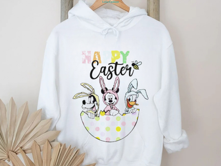 Happy Easter Minnie Friends Egg shirt