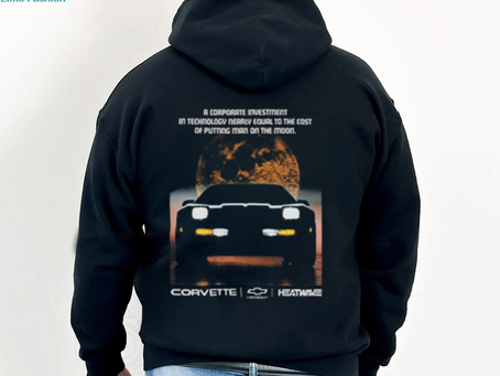 Heat Wave X Chevrolet Corvette Moon T Shirt