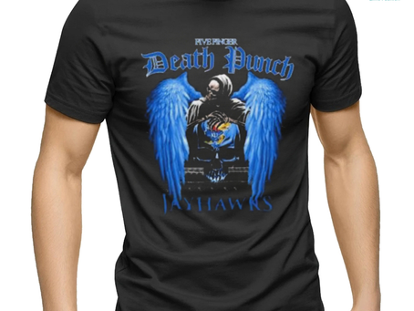 Five Finger Death Punch Kansas Jayhawks Shirt