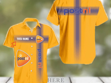 Postnl Logo Brand Hawaiian Shirt Custom Name Trending Summer