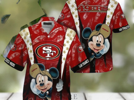 Mickey Mouse 49ers Hawaiian Shirt NFL Gift