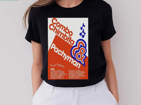 Official combo Chimbita April & May Tour 2024 Poster Shirt