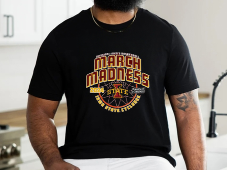 Official Iowa State Cyclones 2024 NCAA March Madness Men’s Basketball Shirt