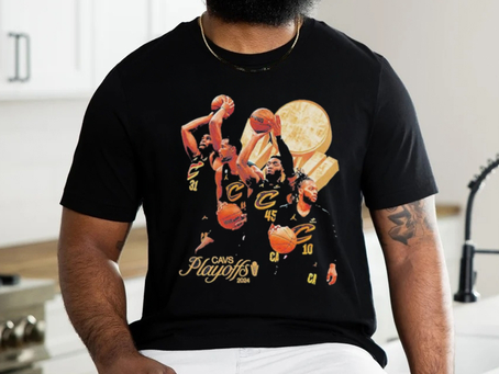 Cleveland Cavaliers 2024 NBA Playoffs Playoffs Core Four Shirt