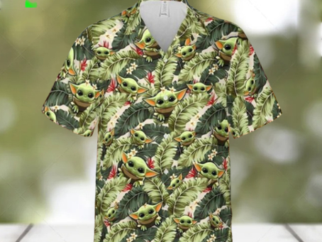 Star Wars Baby Yoda Forest Tropical Aloha Hawaiian Shirt Gifts For Men And Women Hawaiian Shirt