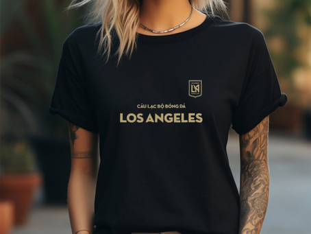 Official lee Nguyen LAFC Vietnamese Name & Number T Shirt