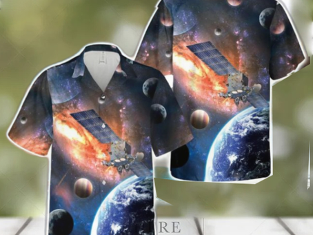 US Space Force Advanced Extremely High Frequency (AEHF) Hawaiian Shirt Beach Shirt For Men Women