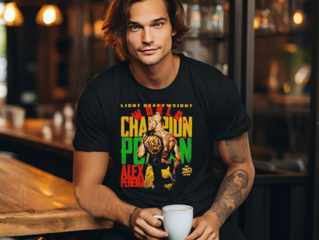 Alex Pereira UFC 300 Champion WHT Shirt