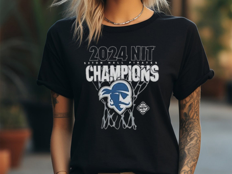 Official Seton Hall Pirates Men’s Basketball 2024 Nit Champions Shirt