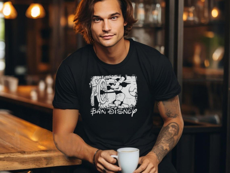 Btnn Merch Band Mickey Mouse TShirt