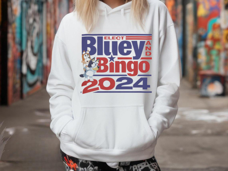 Elect Bluey Bingo 2024 Shirt