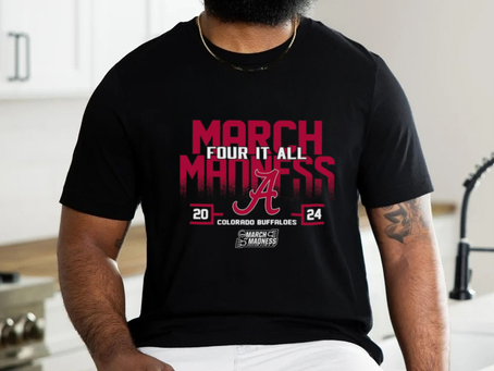 Alabama Crimson Tide 2024 NCAA March Madness Four It All shirt