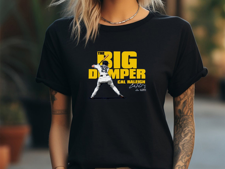 Big Dumper Cal Raleigh MLBPA Tee Shirt